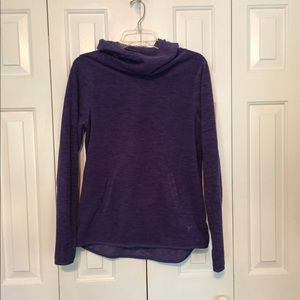 Purple activewear fleece